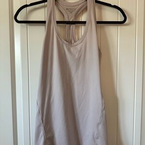 Athleta Women's Pale Pink Athletic Sports Racerback Tank Top